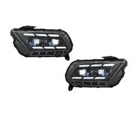 projecteur avant avec moteur Compatible Avec Ford Pour Mustang 2010 2011 2012 2013 2014 2 Pièces Phares Avant Ensemble Phares Avant Animation DRL Accessoires Pour Phares