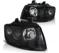 Projecteur Avant LED Tuning Tec Pour Audi A4 B6 00-04 Noir Gauche Droite