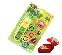 Projecteur avec Lampe De Poche pour - Jouet D Apprentissage Portable - Jouet De Projection | pour Les Garçons Et Les Filles La Nuit La Chambre Les Histoires Le Camping Les Jeux L Apprentissage Et