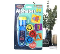 Projecteur avec Lampe De Poche pour ,Jouet Éducatif Et Ludique - Jouets À Projecteur pour | pour Garçons Et Filles pour Histoires Camping Jeux Fêtes De Noël Et