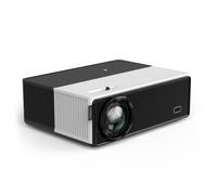 Projecteur avec WiFi et Bluetooth, VAABZZ D4000 Native 1080P Portable Projecteur avec Toile et Sac pour Home Cinéma et Extérieur, Compatible avec HDMI/USB/PC/TV Box/Téléphone