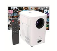 Projecteur avec WiFi et sans fil, VenirCool native 720p, prend en charge le projecteur de décodage 4K, projecteur d'extérieur portable pour cinéma maison, mini projecteur compatible avec PC, HDTV, USB