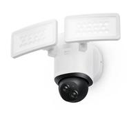 Projecteur-Caméra eufy Security E340 Filaire, Rotation et Inclinaison 360°, Enregistrement 24h/24, 2000 Lumens, Détection de Mouvement, Double Caméra, Compatible HomeBase 3, Stockage Local, Sans Abonn