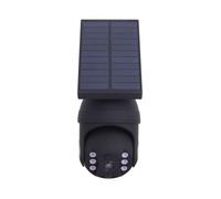 Projecteur Caméra factice solaire IP65 250 lumens détecteur de mouvement Noir