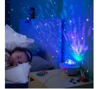 Projecteur Ciel Etoile Lampe Musicale + Projecteur LED 10 Couleurs - Veilleuse Haut-Parleur Bluetooth USB - Télécommande +