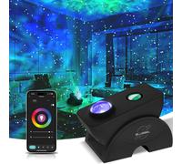 Projecteur Ciel Etoile, Projecteur Ciel Étoilé Led, Intelligent Veilleuse Projecteur Galaxie, Galaxy Projector, Contrôle Vocal/Connexion Wifi/Minuterie, Chambre Décorer, Google Ass[VEI9272321]