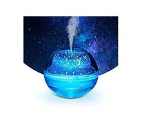Projecteur ciel étoilé, projecteur led étoilé, avec humidificateur, 8 modes d'éclairage galaxy - convient pour les fêtes prénatales et les cadeaux