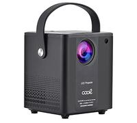 Projecteur Compact Cool Rainbow 3000 lumens Haut-Parleur intégré + HDMI/SD/USB + WiFi Mirror (Noir)