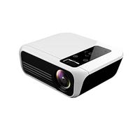 Projecteur complet 1080p 4k 5000 lumens cinéma Proyector Beamer compatible USB AV avec cadeau (taille : version d'écran de synchronisation) (version de base d'une couleur) Petit cadeau