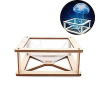 Projecteur d ' Hologramme 3D Pyramid Hologramme de Smartphone Mobile Présentoirs holographiques 3D Projecteur Tout écran holographique de Smartphone se connecte téléphone