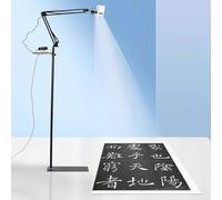 Projecteur d'art grand format pour toile de bureau et peinture murale, taille et angle réglables, compatible avec téléphones, tablettes et USB