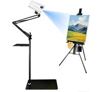 Projecteur d'art intelligent avec correction Keystone et projection réglable pour dessin, gâteaux et art mural