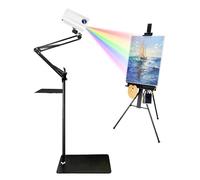 Projecteur d'art intelligent pour tracer, dessin, peinture, projection murale de bureau avec télécommande et support, taille et angle réglables