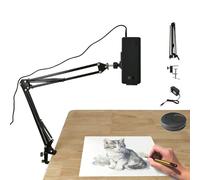 Projecteur d'art LED portable pour tracer, outil d'installation instantanée pour croquis et peinture avec clarté d'image HD