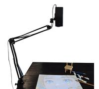Projecteur d'art nouvelle génération, sans fil, avec support et correction trapézoïdale automatique for une précision optimale du dessin et des œuvres d'art.