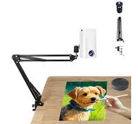 Projecteur d'art pour le traçage, outil de dessin portable, projecteur de croquis intelligent avec support USB/smartphone et télécommande pour toile de bureau et peinture murale