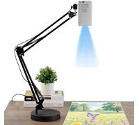 Projecteur d'art pour Traçage, Projection De Bureau/Mur, Dessin Et Peinture - Compatible avec iOS/Android/WiFi/USB/HDMI - Projecteur d'art pour Débutants Adultes - Outil De Décoration De Gâteaux