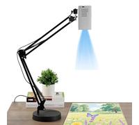 Projecteur d'art pour tracer, dessin, peinture, intelligent avec iOS/Android, WiFi USB, projection sans fil pour mur de bureau, projets artistiques de traçage