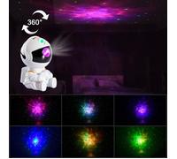Projecteur d'astronaute, ciel étoilé, galaxie, étoiles, lampe LED pour décoration de chambre à coucher, veilleuses décoratives
