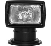Projecteur de bateau télécommandé, lampe halogène 100W, IP66 étanche, noir