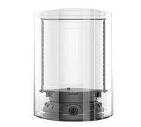 Projecteur de Bureau de lumière publicitaire holographique 3D, écran de Ventilateur LED Compact avec Lecture Audio intégrée, pour Les magasins, Les Bars et Les Vacances,A