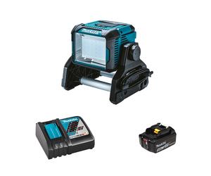 Projecteur de chantier 3000 lm DEADML811 + 1 batterie BL1850B 18V 5 Ah + 1 chargeur rapide DC18RC MAKITA