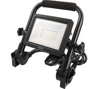 Projecteur de chantier à LED FL20W-AC avec jusqu'à 2200 lumens, projecteur de travail portable, longueur de câble 1,8 mètre, réglable sur 360°