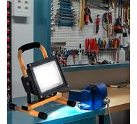 20 Watt LED Extérieur Lampadaire IP44 mobile Construction Projecteur EGLO 93479