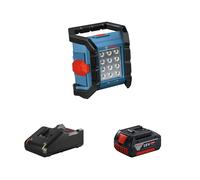 Projecteur de chantier GLI 18V-1500 + 1 batterie GBA 18V 4 Ah + 1 chargeur GAL 18V-40 BOSCH
