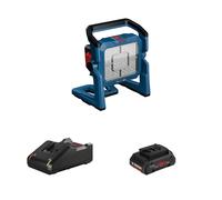 Projecteur de chantier GLI 18V-5000 + 1 batterie Procore 18V 4 Ah + 1 chargeur GAL 18V-40 BOSCH