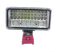 Projecteur de chantier LED avec 57 LED pour lampe de poche Einhell 18 V Li-ion - Lampe de travail portable pour atelier, chantier, garage