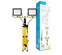 Projecteur de Chantier LED avec Trépied Modee 2x50W 120° 4000K 10000 lumens