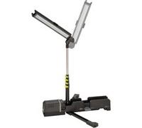 Brennenstuhl Multi Battery Projecteur de chantier LED 6050 MA rechargeable avec mât télescopique (7700lm, IP54, extensible jusqu'à 140cm, compatible avec batterie 18V (non fournie) de 9 fabricants)