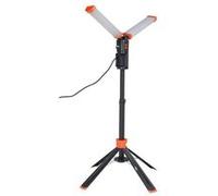 Projecteur de chantier LED double NEO TOOLS 99-099 2x4300 lm 5000K IP54 2m ABS 360° Noir