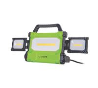 Projecteur de chantier LED filaire ultra-plat Luceco 50W 6500K 5400lm IP54