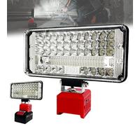 Projecteur de chantier LED sans fil Einhell 18 V, 90 W 6800 lm, lumière pour éclairage de travail, USB + Type C