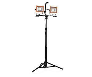 Projecteur de chantier LED Smartwares FCL-80114-2 x 30 W - 4 800 lm - Hauteur réglable