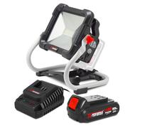 Projecteur de chantier rechargeable 20V avec batterie 2Ah - X Performer