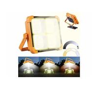 Luminea : Projecteur de chantier solaire 2392 lm avec LED CCT à intensité variable G