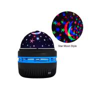Projecteur de ciel étoilé LED coloré,boule magique rotative,veilleuse étoile de lune,lampe de chambre à coucher pour la décoration de la maison - Type Star Light