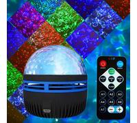 Projecteur de Ciel Étoilé Rotatif,USB 5V,Télécommande,Projection de Galaxie KTV,Lumière de Scène,Maison pour Chambre à Coucher,Salon,Décor - Type Water pattern