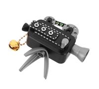 Projecteur de Cinéma Vintage Miniature en Plastique, Noir, à Manivelle | Décor de Cinéma pour Bureau, Modèle Compact, Objet Miniature, Usage Parent Garçon et Filles, Style Rétro