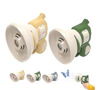 Projecteur De Costume Hilarant & Haut-Parleur Changeur De Voix, Projecteur De Transformation pour Haut-Parleur, Accessoires De Farce Enregistrant l'audio, Changeur De Voix pour Crier (2 pièces-C)