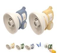 Projecteur De Costume Hilarant & Haut-Parleur Changeur De Voix, Projecteur De Transformation pour Haut-Parleur, Accessoires De Farce Enregistrant l'audio, Changeur De Voix pour Crier (2 pièces-A)