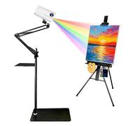 Projecteur de croquis intelligent à LED portable avec support, pour tracer, dessin, peinture, croquis projets, image sur mur et toile pour artistes, support iOS/Android