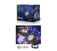 Projecteur de décoration de fête à LED 4 diapositives 16 motifs avec animations colorées pour Noël Int ou ext FÊTES NOEL