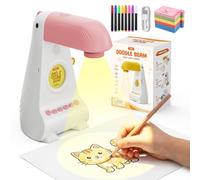 Projecteur de dessin IA pour enfants de 5 à 12 ans, dessin étape par étape, 200 cartes intégrées, projecteur Smart Art Sketcher pour tracer et dessiner pour filles et garçons
