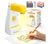 Projecteur de dessin IA pour enfants de 5 à 12 ans, dessin étape par étape, 200 cartes intégrées, projecteur Smart Art Sketcher pour tracer et dessiner pour filles et garçons