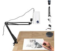 Projecteur de dessin portable | Lampe de projection de traçage artistique avec planche à croquis à faire soi-même | Projecteur intelligent pour enfants et adultes | Outil de projection de bureau pour
