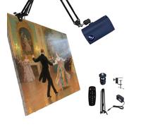 Projecteur de Dessin Portable, projecteur d'art pour Le traçage, projecteur de Croquis Intelligent, Connexion sans Fil sur Le même écran, pour Le Dessin à Faire soi-même(Blue,0.6m)